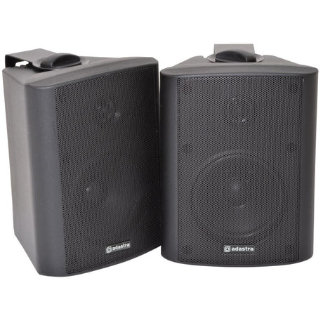 Adastra BC Series Stereo Speakers with Wall Brackets - Black