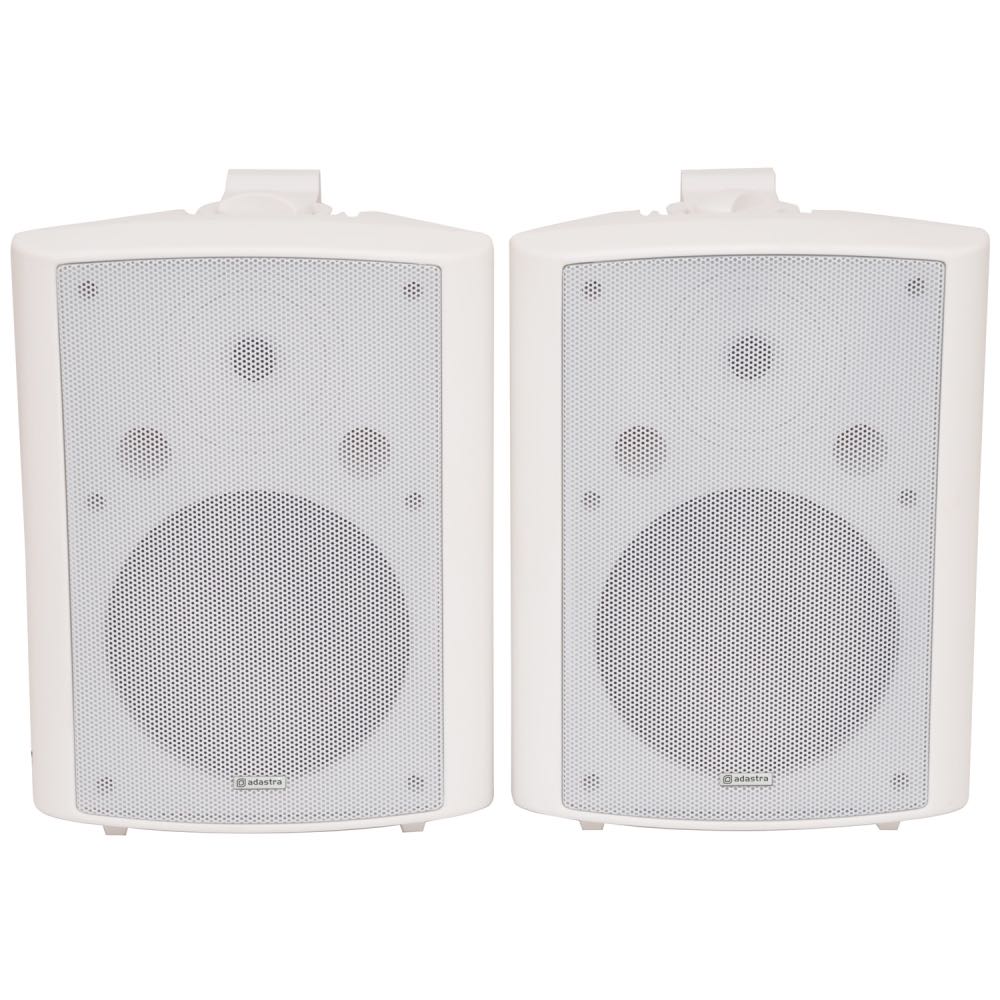 Adastra BC Series Stereo Speakers with Wall Brackets - White