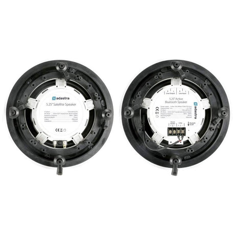 Adastra Bluetooth 2 x 5.25" 20W In-Wall Ceiling Speakers
