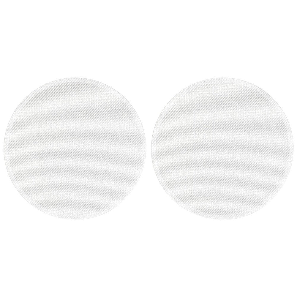 White In-Wall Ceiling Speakers with Bluetooth for Wireless Media
