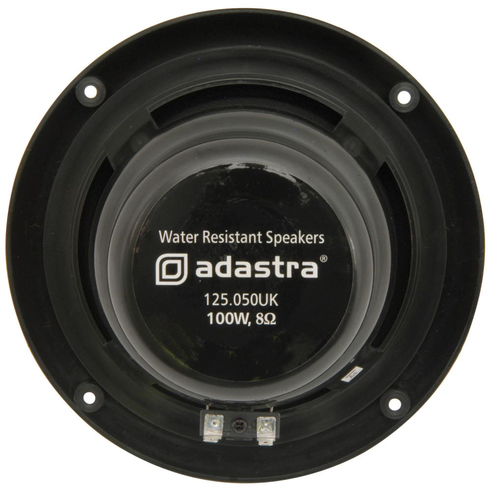 Adastra OD Series Water Resistant Ceiling Speakers 6.5" Black 100W 8 Ohm Pair