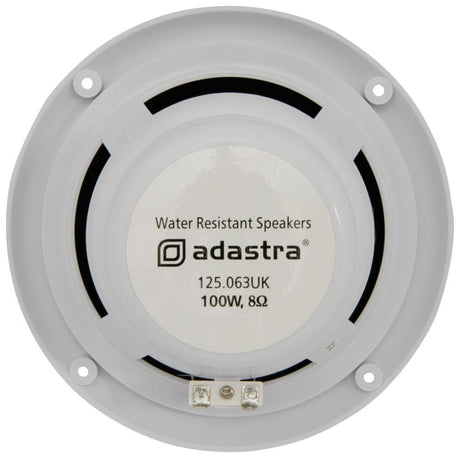 Adastra OD Series Water Resistant Ceiling Speakers 6.5" White 100W 8 Ohm Pair
