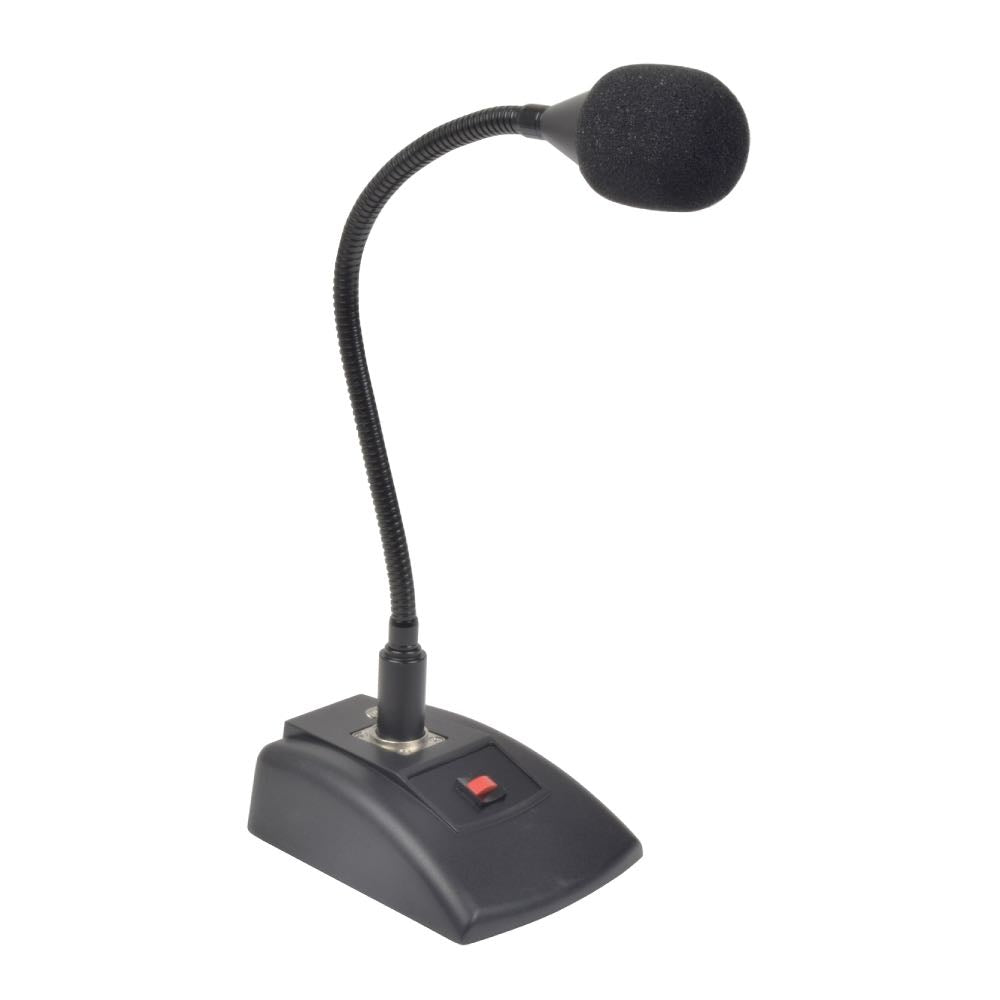 Adastra Paging Microphone with Desktop Base & XLR Lead
