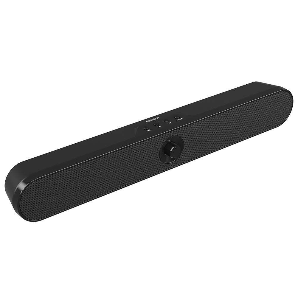 MAJORITY Atlas Mini Bluetooth Gaming & Office Desktop Soundbar with USB, MicroSD & Headphone Port