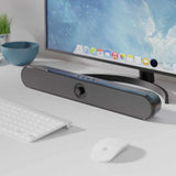 MAJORITY Atlas Mini Bluetooth Gaming & Office Desktop Soundbar with USB, MicroSD & Headphone Port