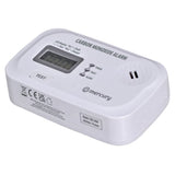 Battery-Powered Carbon Monoxide Alarm with LCD Display