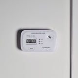 Battery-Powered Carbon Monoxide Alarm with LCD Display