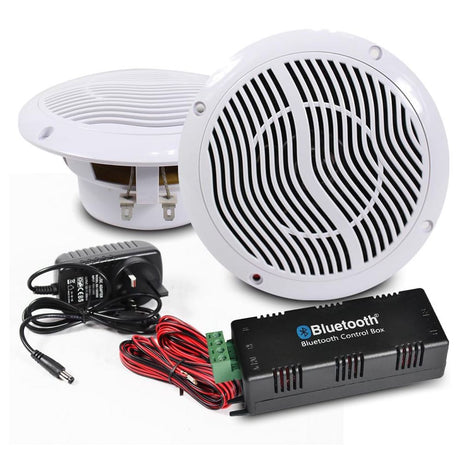 Bluetooth 5.25" Ceiling Speaker Kit with Amplifier
