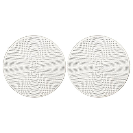 2 x 5.25 Inch White Ceiling Speakers with Bluetooth Amplifier