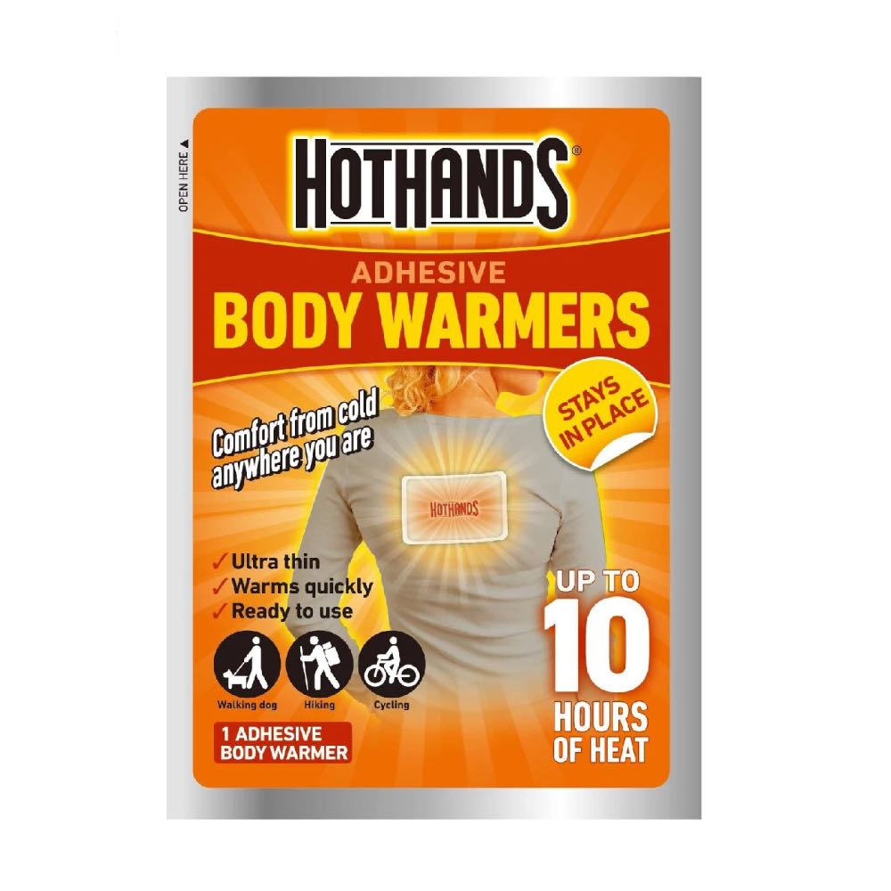 Body Warmers – HotHands Air-Activated Heat Packs – Retail Packs