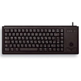 CHERRY G84-4400 Compact PS/2 Wired Trackball Keyboard (Black)
