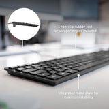 CHERRY KC 6000 Ultra-Slim Wired UK Keyboard with Scissor Keys – Black