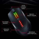 CHERRY MC 2.1 RGB Wired Gaming Mouse with Ergonomic Precision Control (Black)