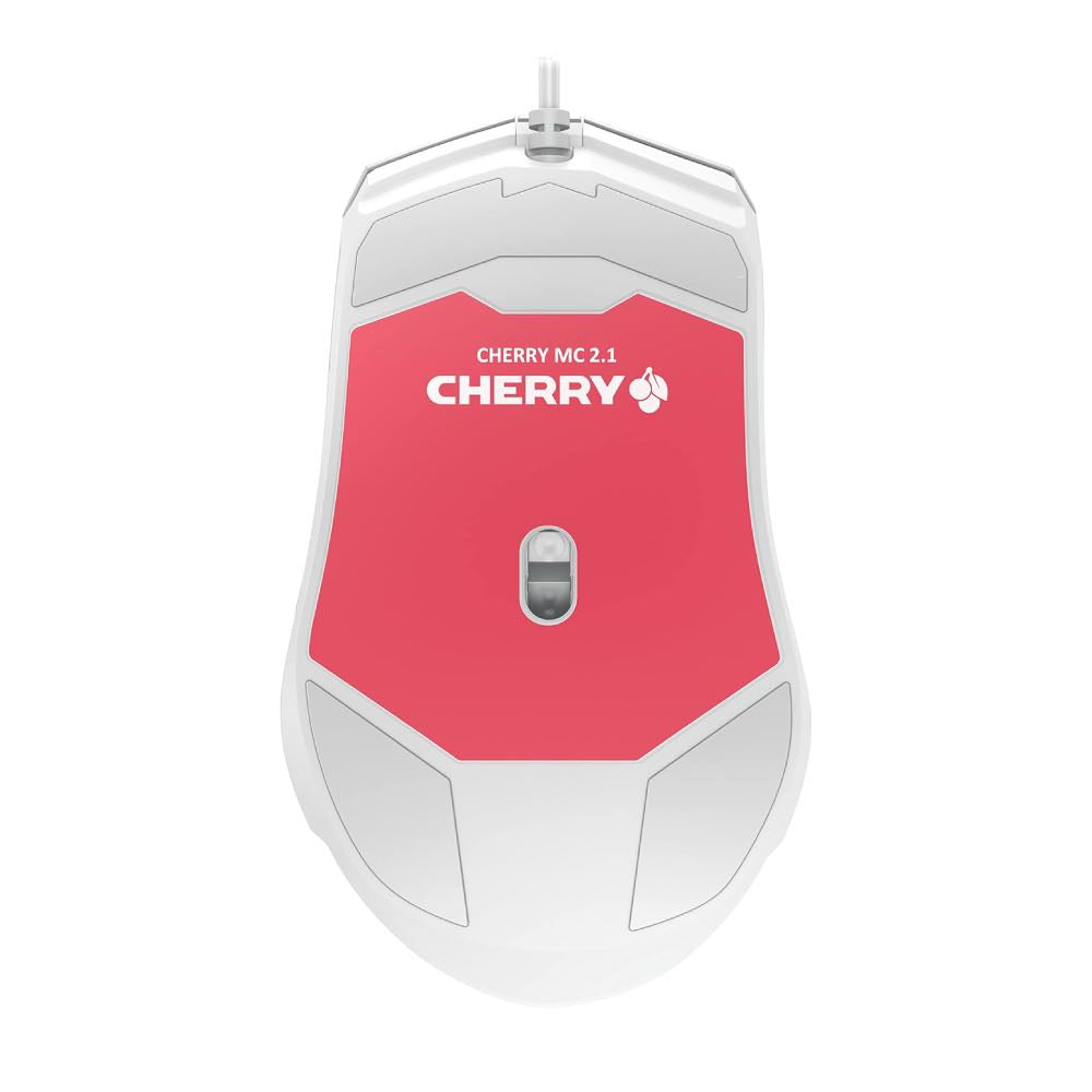 CHERRY MC 2.1 RGB Wired Gaming Mouse with Ergonomic Precision Control (White)