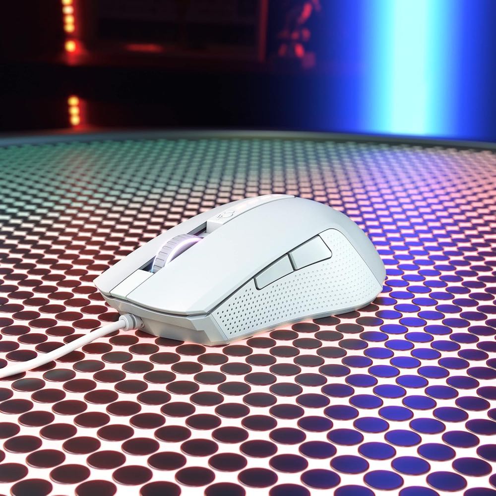CHERRY MC 2.1 RGB Wired Gaming Mouse with Ergonomic Precision Control (White)