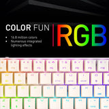 CHERRY MX-LP 2.1 Compact Wireless Mechanical Gaming Keyboard (68-Key UK Layout)