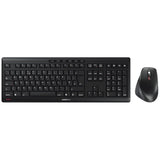 CHERRY STREAM Comfort Wireless, Silent, Ergonomic Keyboard & Mouse Set (Black)