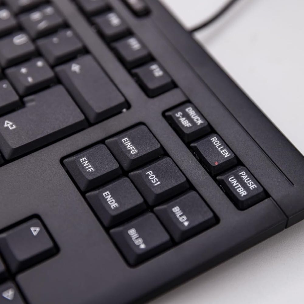 CHERRY STREAM TKL Corded Keyboard with Low-Profile Scissor Keys (UK Layout)