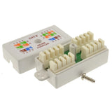 Cat5 Cat5e Cat6 Inline IDC Junction Box Cable Joiner – 4 Pair 8-Way LAN Connector