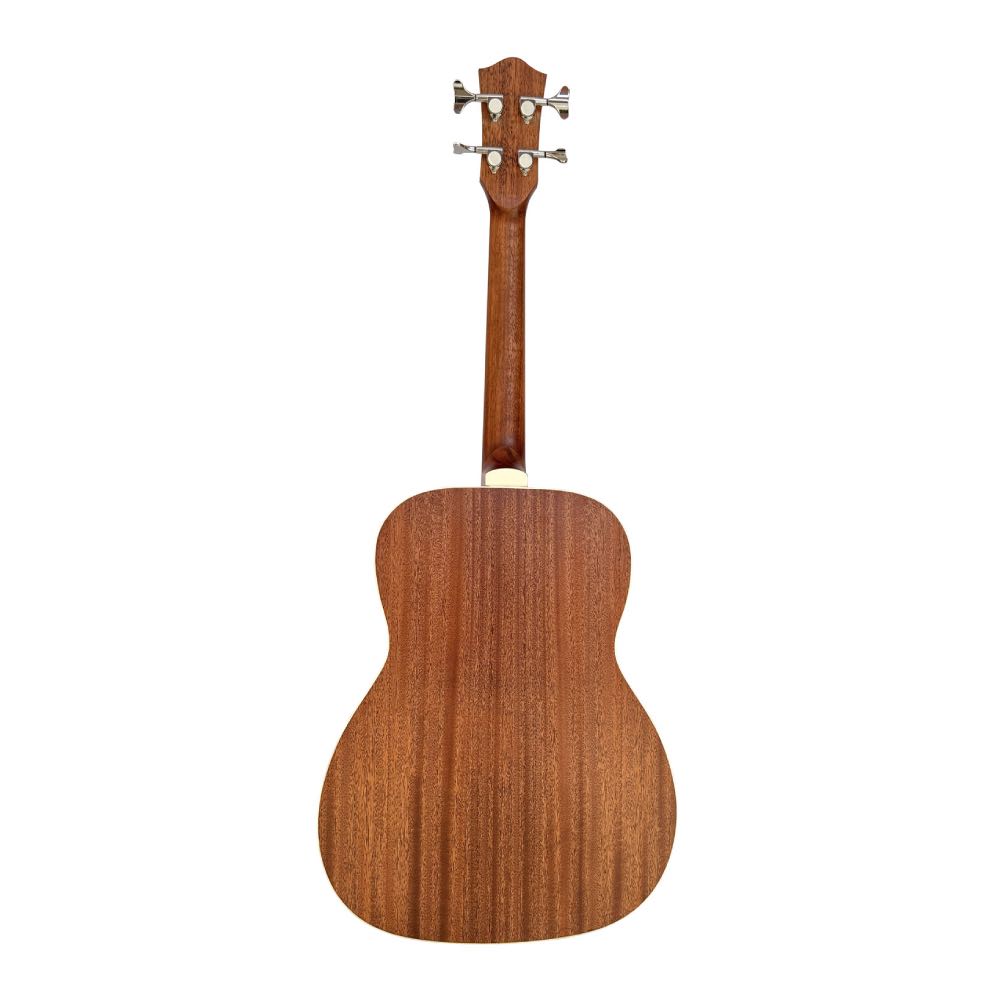 Chord BOM-40 Short 4-String Electro-Acoustic Bass Guitar with Built-in EQ & Tuner