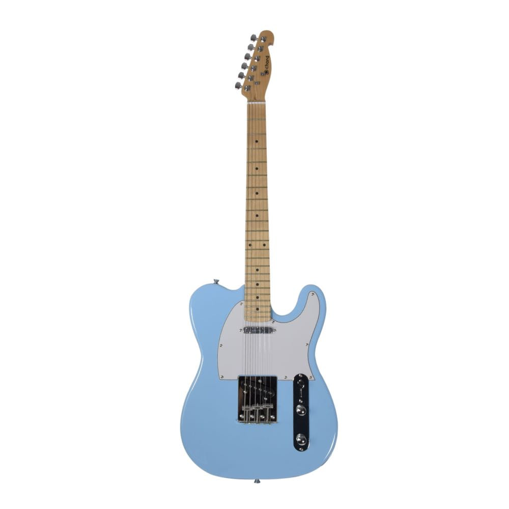 Chord CAL62 Electric Guitar with Maple Neck & HPL Fingerboard – Gloss Black