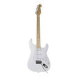Chord cal63 electric guitar with maple fingerboard arctic white price