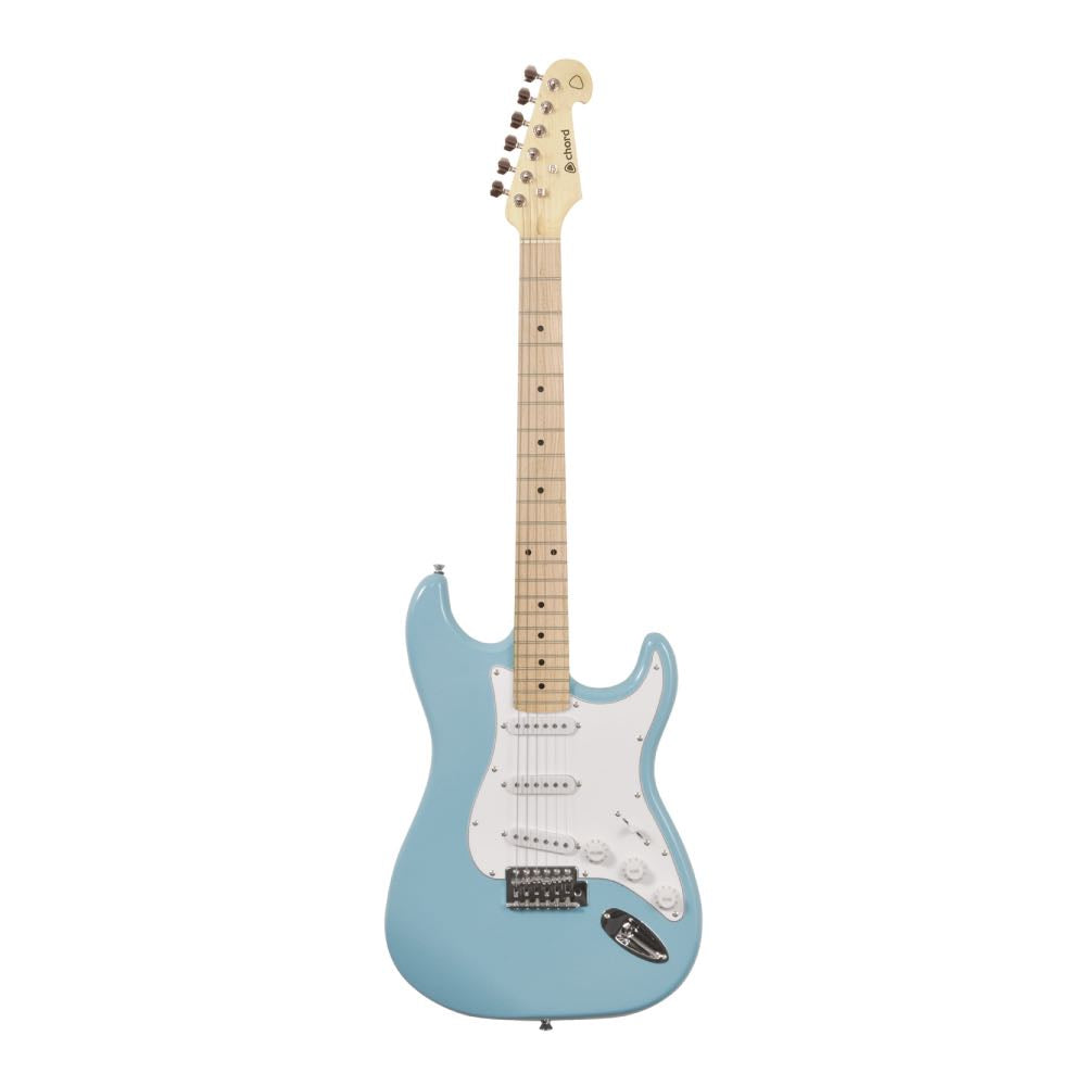 Chord CAL63 Electric Guitar with Maple Fingerboard – Surf Blue