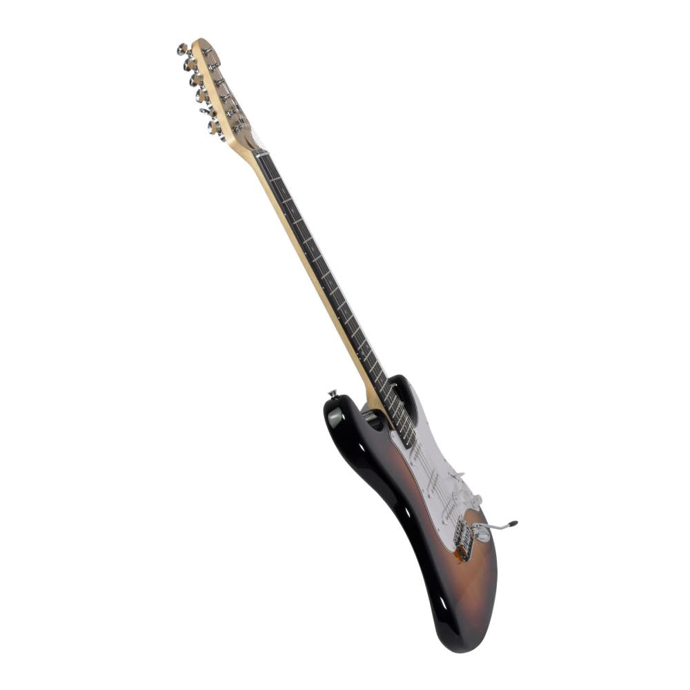 Chord CAL63 Electric Guitar with Maple Neck & HPL Rosewood Fingerboard – 3-Tone Sunburst