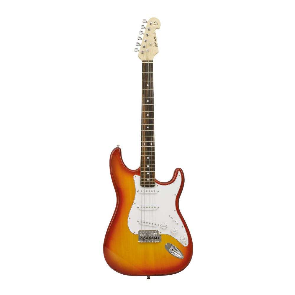 Chord CAL63 Electric Guitar with Maple Fingerboard – Surf Blue