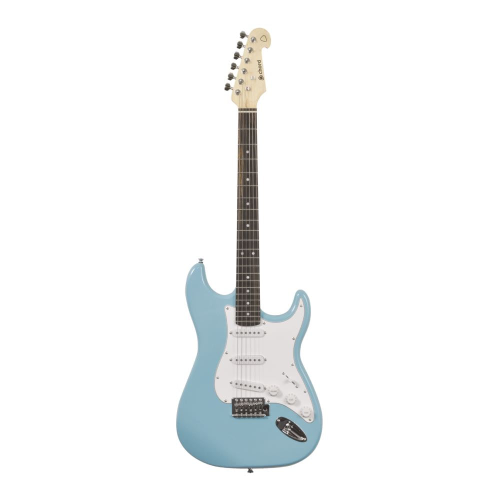 Chord CAL63 Electric Guitar with Maple Fingerboard – Surf Blue