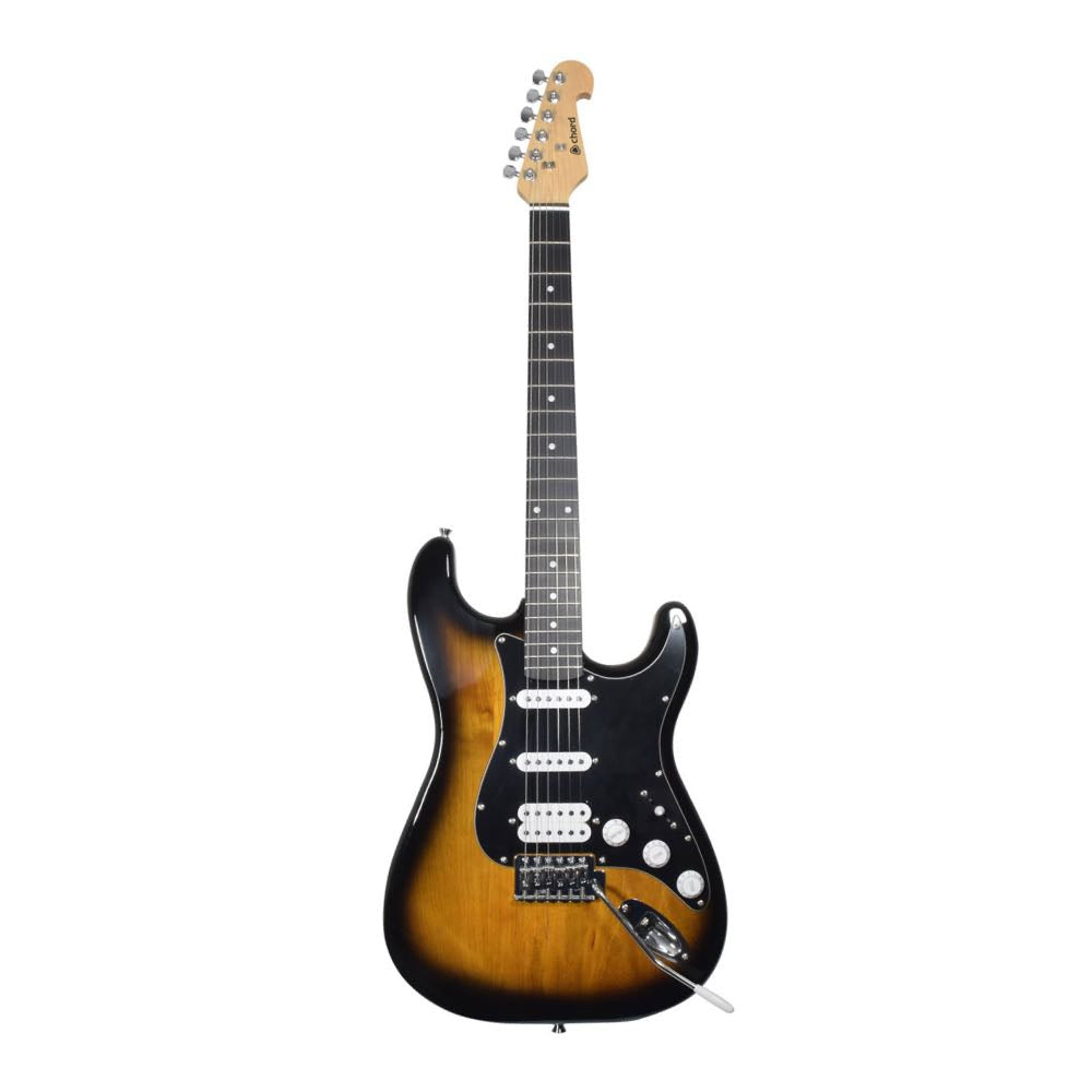 Chord CAL64 Electric Guitar with Maple Neck & Kabukalli Fingerboard – Cherry Burst