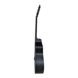 Chord Nomad Series Electro-Acoustic Guitar with EQ & Tuner – Black Quilted Maple