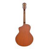 Chord Nomad Series Electro-Acoustic Guitar with EQ & Tuner – Cherry Finish