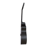 Chord Nomad Series Electro-Acoustic Guitar with EQ & Tuner – Ebony Finish