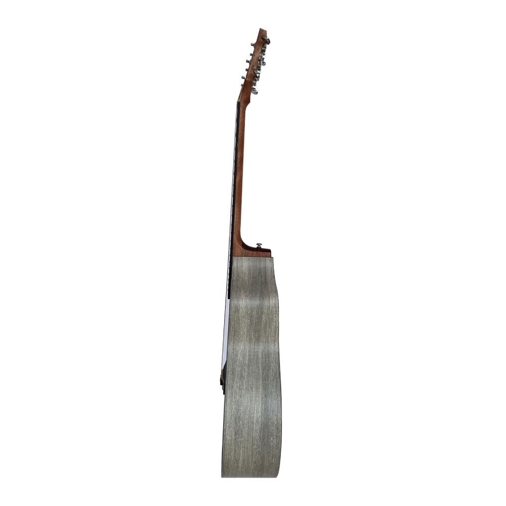 Chord Nomad Series Electro-Acoustic Guitar with EQ & Tuner – Weathered Ash