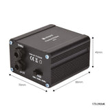 Chord Passive DI Box with 3-Way Pad & Ground Lift Filtering
