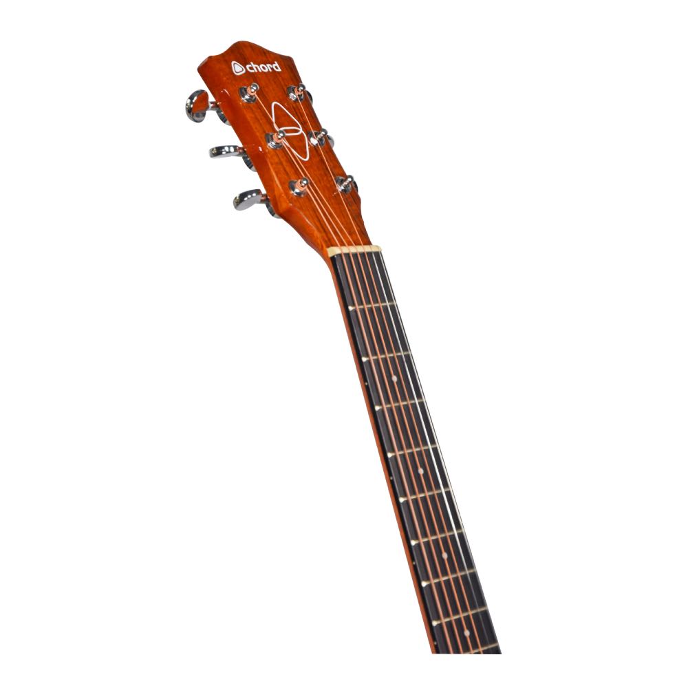 Chord Sundown Electro-Acoustic Guitar – Dark Zebrano Finish