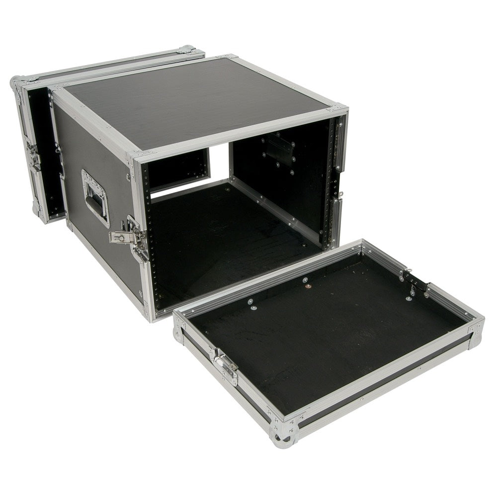 Citronic 19" 8U Rack Mount Flightcases for Pro Audio Equipment