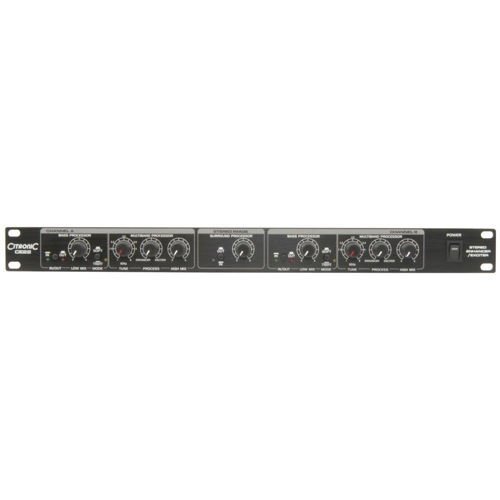 Citronic CE22 Rackmount Stereo Enhancer/Exciter