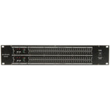 Citronic CEQ231 Dual 31-Band Rackmount Graphic EQ