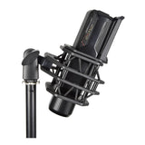 Citronic CM25 Studio Condenser Microphone with Shockmount & Aluminium Case