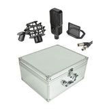 Citronic CM25 Studio Condenser Microphone with Shockmount & Aluminium Case
