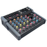 Citronic CMA-Series Compact 6-Channel Mixer with DSP, USB & Bluetooth (4 Mono + 2 Stereo)
