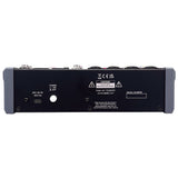 Citronic CMA-Series Compact 6-Channel Mixer with DSP, USB & Bluetooth (4 Mono + 2 Stereo)