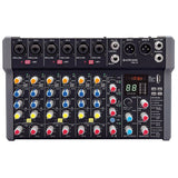 Citronic CMA-Series Compact 6-Channel Mixer with DSP, USB & Bluetooth (4 Mono + 2 Stereo)