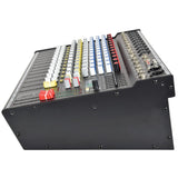 Citronic CSP-Series 14-Channel Powered Mixer with Built-In Amplifier & DSP FX