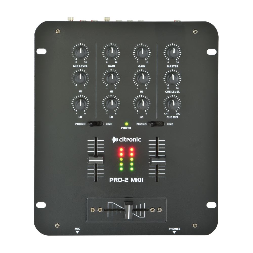 Citronic DJ Mixer PRO-2 MKII 2-Channel