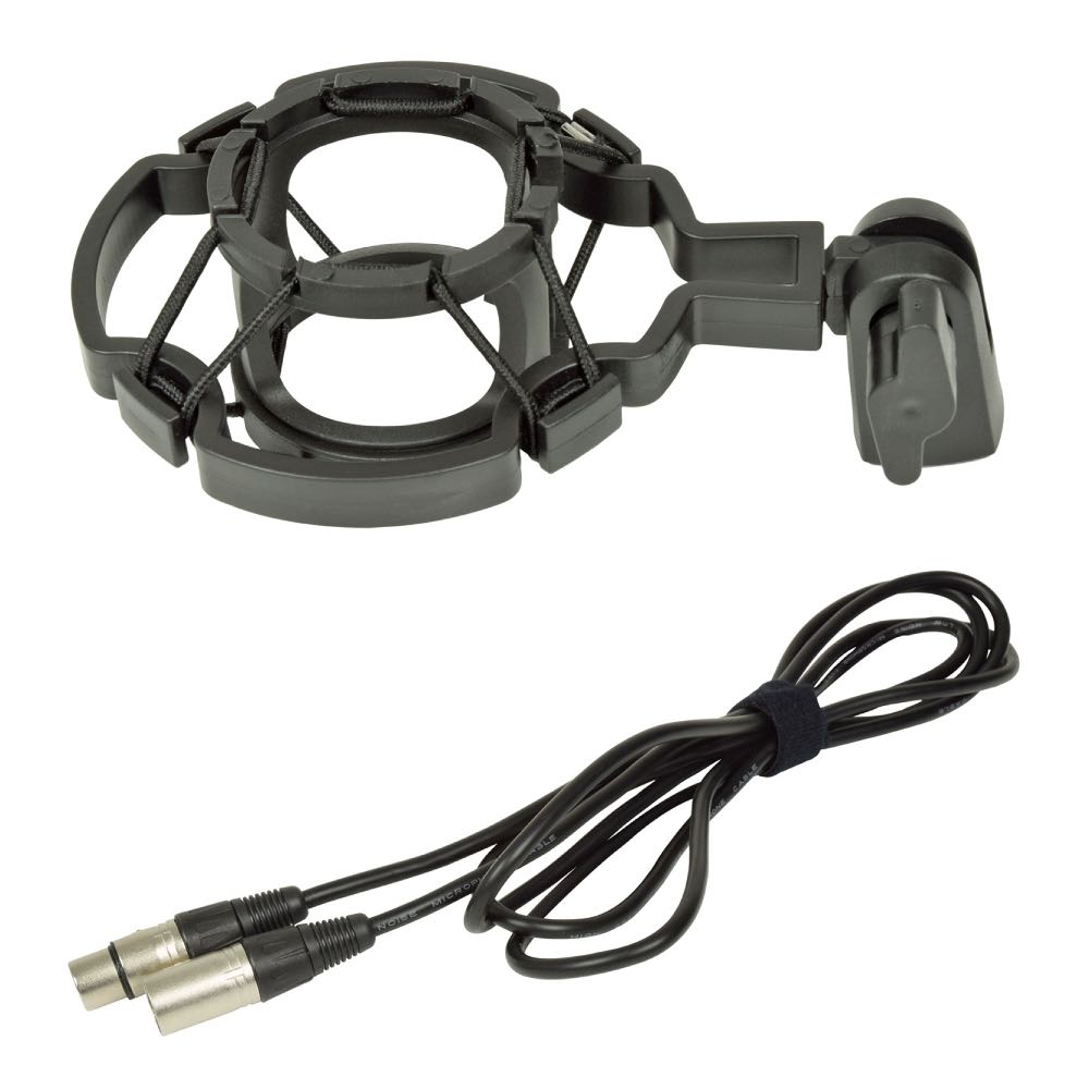 Citronic Studio Condenser Microphone Kit with Arm, Shockmount & Pop Filter