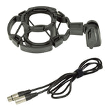 Citronic Studio Condenser Microphone Kit with Arm, Shockmount & Pop Filter