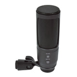 Citronic USB Podcast Condenser Microphone with Echo Effect & Tripod Stand